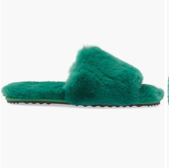 Apparis Diana Faux Fur Slippers 10 - Picture 2 of 5